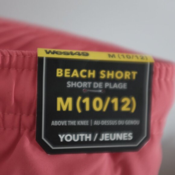 West49 coral beach shorts size M 10 12 - Picture 5 of 5